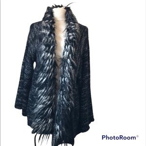 Acrylic Shrug Faux Fur